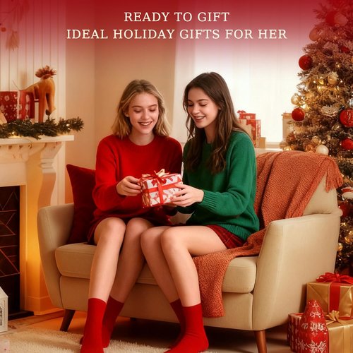 BODY & EARTH # LOVE Advent Calendar 2025 Womens Christams Gifts, Advent Beauty Calendar for Teen Girls 24 Days Countdown Calendar Hand Cream Gifts Spa Bath Sets with Body Lotion, Santa Keychain, Red
