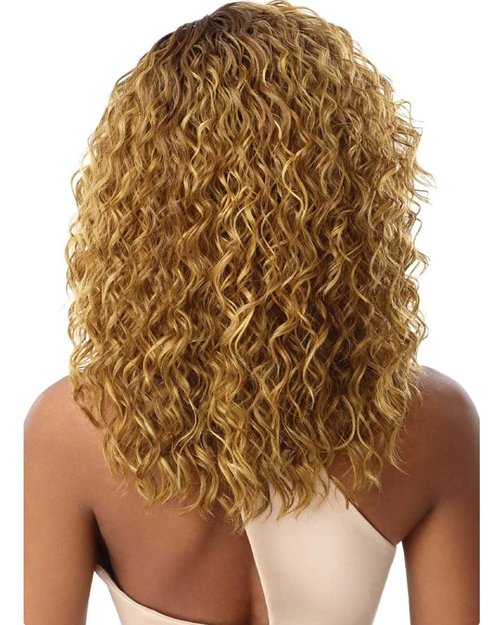 Outre Lace Front Wig HD Transparent Pre-Plucked Lace Parting TEAGAN (DRFF/RDVV)