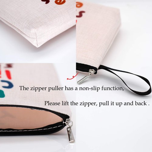 Reading Gifts, Gifts for Teacher Students Funny Gifts for Librarians, Book Lovers, Writers, Readers, Bookworm, Bookish, Women & Men Girls Teens Unique Humor Novelty Sarcasm Reading Makeup Bag