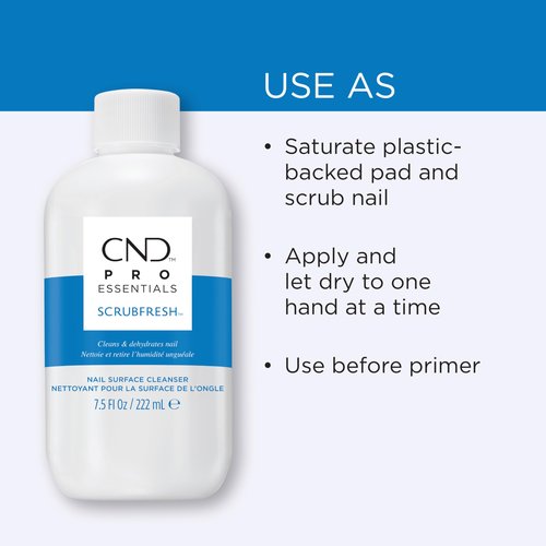 CND SCRUBFRESH Nail Surface Cleaner (Packaging May Vary), 32 fl oz