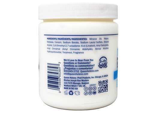 Queen Helene Triple Whipped Professional Cleansing Cream – Rich Fluffy Texture Gently Removes Skin Impurities, Leaves Skin Soft, Smooth, and Refreshed – 15 oz (Pack of 2)