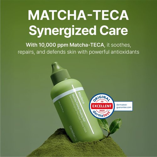 Centellian 24 Madeca Matcha Toning Peeling Gel (Peeling Gel, 5.07fl oz) – Gentle Exfoliator for Clear, Smooth & Balanced Skin, Korean Skin Care. Matcha-TECA Complex, Charcoal Capsules.