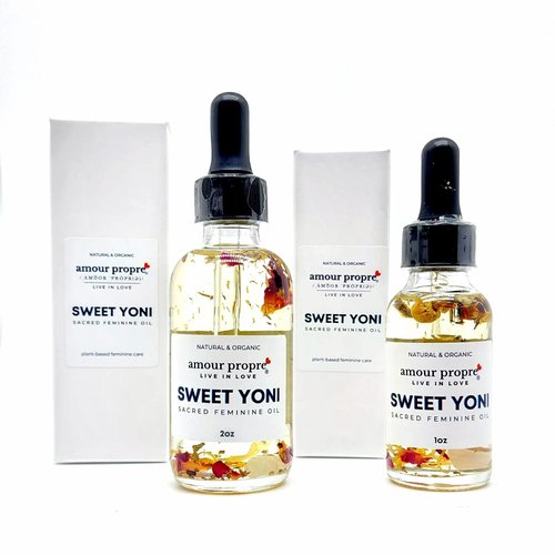 Amour Propre️ Sweet Yoni - Sacred Feminine Oil | 1oz or 2 oz (2 oz)