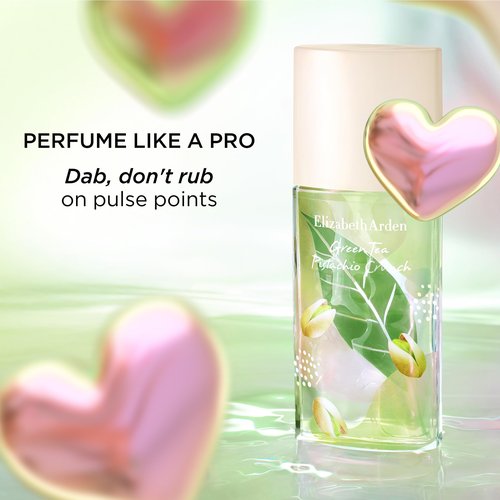 Elizabeth Arden Green Tea Pistachio Crunch Eau De Toilette, Women's Perfume with Notes of Pistachio, Green Tea & Vanilla Bean - Citrus & Gourmand, EDT Spray