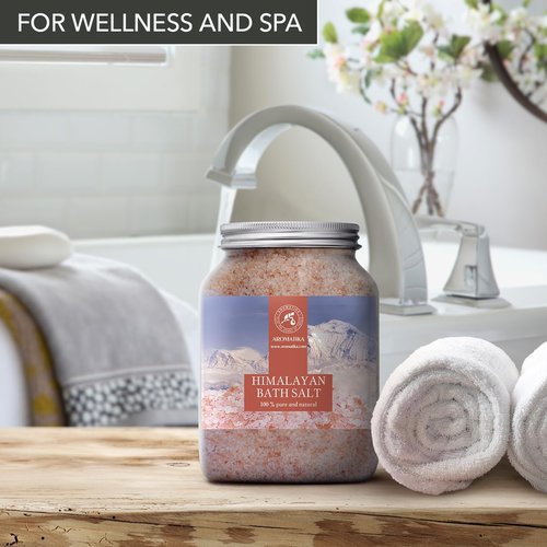 Himalayan Salt Pink Crystal Salt - Set 2x46 Oz -100% Pure & Natural - Himalayan Salt for Stress Relief - Detox Cleanse