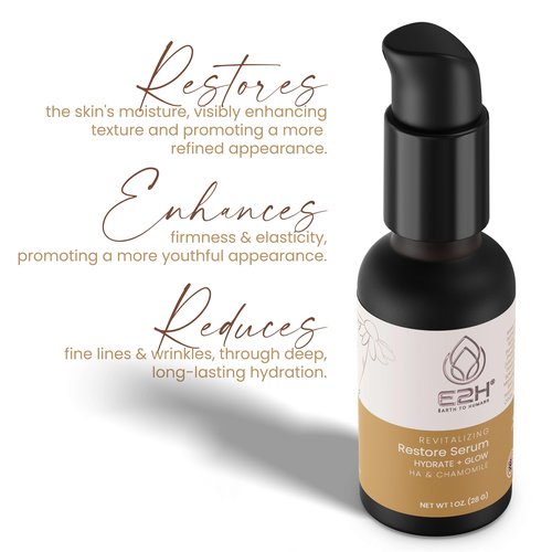 E2H Revitalizing Restore Serum with Hyaluronic Acid and Chamomile