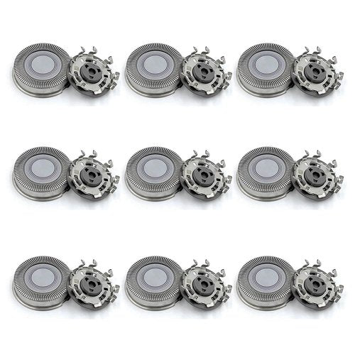 SH30 Replacement Heads for Philips Norelco Shaver Series 3000, 2000, 1000 and More (9 PACK)