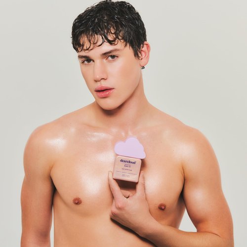 dearcloud Shimmer Body Oil - Coco Vanilla Musk - Hydrating & Nourishing Body Oil (3.38 fl oz)