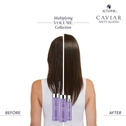 Alterna Haircare CAVIAR Anti-Aging Multiplying Volume Styling Mist, 5 Fl Oz | For Fine, Thin Hair | Light Hold | Create Instant Volume and Thickness | Sulfate Free