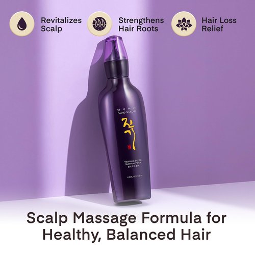 Daeng Gi Meo Ri- Vitalizing Scalp Nutrition Pack, Helps with Hair Loss, Strengthens Hair Follicles by Delivering Herbal Essence Deep into The Scalp, 145ml