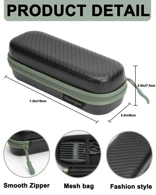 Case for Meridian Trimmer Shaver, Compatible with MANSPOT/LADYSPOT Manscape Groin & Body Hair Trimmer, Hard Travel Cases for Protecting Electric Razor Shavers and Storing Accessories (Case Only)
