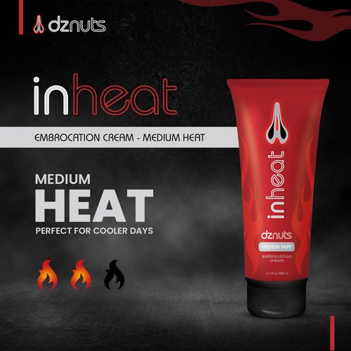 dznuts - Women’s Bliss Chamois Cream with InHeat Embrocation Cream for Cold Weather (Medium Heat)