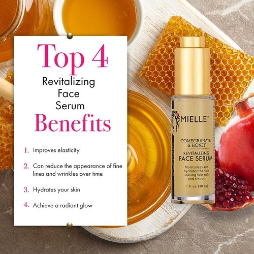MIELLE Mielle pomegranate & honey revitalizing face serum, 1 Fl Ounce