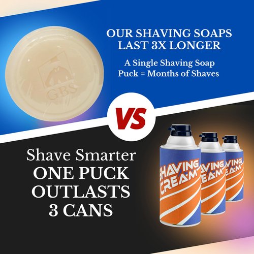 GENTS Men’s Traditional Wet Shaving Kit - 3 Piece Stainless Steel Set with Steel Bowl, Natural Shave Soap & Synthetic Brush - Perfect Grooming Gift