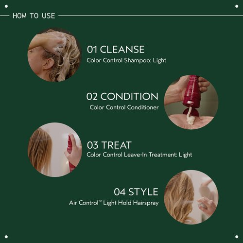 Aveda Color Control Leave-In Treatment Light | Protects Color for Up to 12 Weeks | Heat Protectant | for Fine to Medium Hair | Silicone Free | 98% Naturally Derived*, 5 Fl Oz