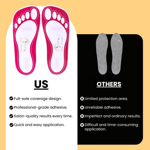 120 Pairs(240 Feets) Disposable Tanning Feet Pads Sunless Airbrush Spray Tent Protect Foot Shaped Spray Tan Sandals