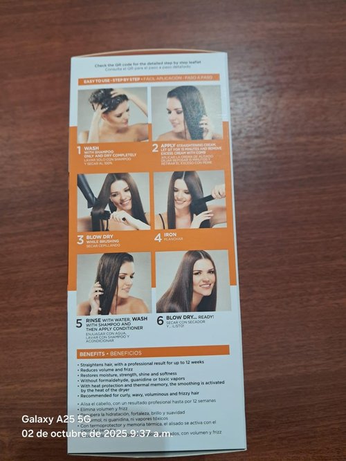 Kativa Brazilian Straightening Kit, 12 Weeks of Home Use Professional Straightening, with Organic Argan Oil, Shea Butter, Keratin & Amino Acids, for Straighter, Softer and Shinier Hair, All Hair Types – Pack of 2