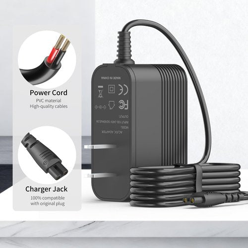 Charger for Remington Shaver for Replacement F5-5800 F5800 F5790 F4790 R5150 R6130 R-6150 MS2-390 MS3-2700 MS680 R9100 Shaver, Electric Razor Power Cord Adapter