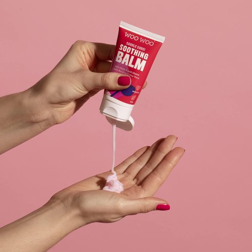 Tame It! Hair Removal Cream 100ml, Jojoba Aloe Vera - Saddle Sore! Soothing Moisturising Balm 50ml, Chamomile Rosehip Oil