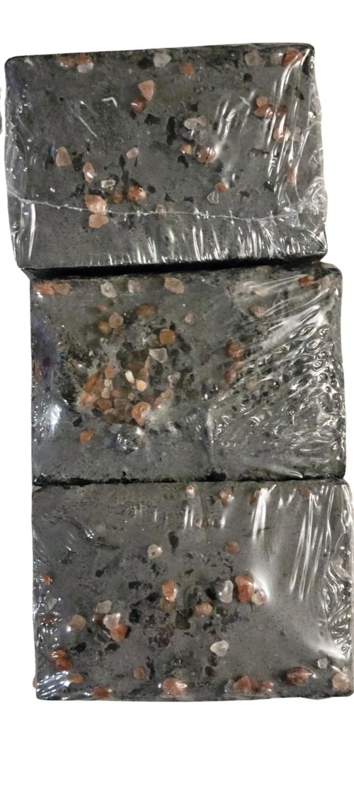 Pampered Sisters | 8.25 oz each| Tea Tree & Peppermint Essential Oil | Activated Charcoal | Sea Salt | Pink Himalayan Salt| Soap Bundle (3-Pack)