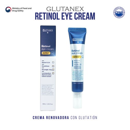 Glutanex Retinol Eye Cream, 30ml / 1.01 fl oz