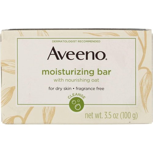 Aveeno Active Naturals Moisturizing Bar 3.50 ounce (Pack of 6)