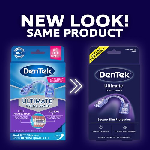 DenTek Teeth Grinding Night Guards - Ultimate and Professional-Fit, 1 Count Each