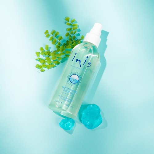 Inis the Energy of the Sea Replenishing Body Oil - Fast Absorbing Moisturizing Spray - Made with Hydrating Jojoba Oil for Dry Skin - Enriched with Seaweed Extracts & Vitamin E – 5 Fl Oz