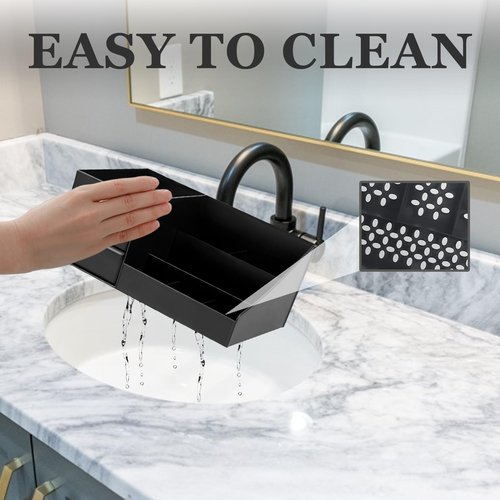 Turesmith Mens Organizer,Perfume Organizer,Cologne Stand,Cologne Shelf,Perfume Stand,Organizador de Perfumes,Bathroom Countertop Storage,Shelf for Bathroom Counter,Mens Dresser,Men Bedroom