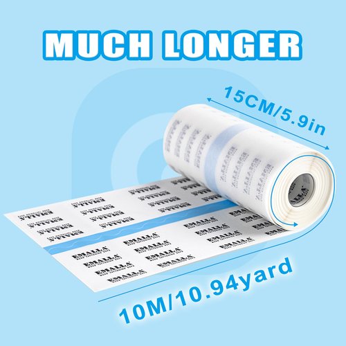 Tattoo Aftercare Bandage - 6'' x 11yard Second Skin Tattoo Cover Latex-free Tattooing Bandage Wrap Waterproof Matte Protective Film for Initial Healing Protective and Skin Repair