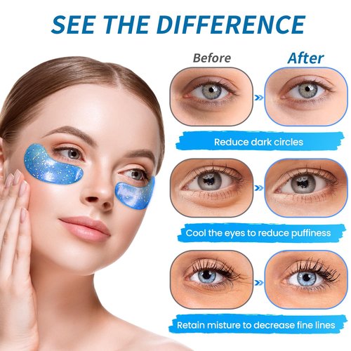 Onespring Eye Masks (48 Pairs) - Bachelorette Party Favors, Collagen Under Eye Patches for Puffy Eyes, Fine Lines and Dark Circles, Spa Party, Bridesmaid, Birthday Gifts for Her