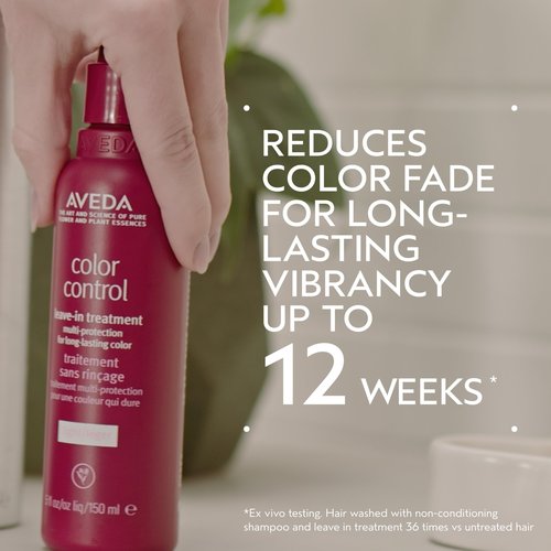 Aveda Color Control Leave-In Treatment Light | Protects Color for Up to 12 Weeks | Heat Protectant | for Fine to Medium Hair | Silicone Free | 98% Naturally Derived*, 5 Fl Oz