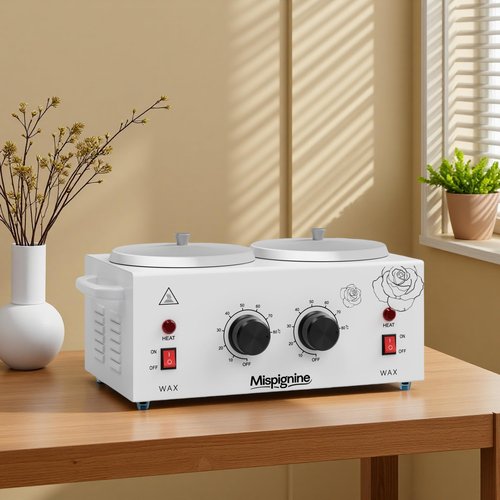Double Wax Warmer Professional for Hair Removal, Large Wax Pot Electric Waxing Heater for Spa and Salon Equipment.