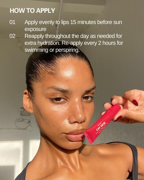 Cay Skin Isle Lip Balm SPF 30 – High Shine, Hydrating + Sheer Lip Gloss in Vanilla Brown Sugar Flavor – Formulated with Natural Ingredients for All Skin Tones – 3-Pack, Clear, 1.05 oz