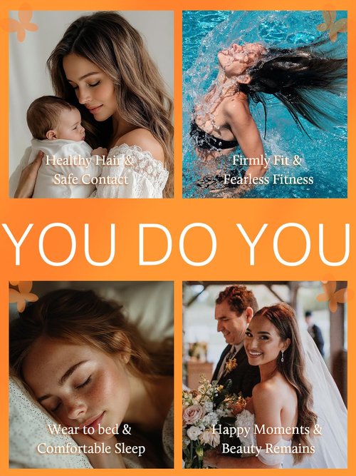 DOORES Genius Sew in Hair Extensions Virgin Hair Bundles, 18 Inch Natural Black 50g, Invisible Natural Sew in Weft Extensions