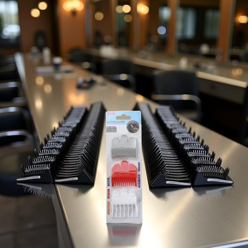 Htppzjr 3Pcs Hair Clipper Guards Combs Professional Hair Clipper Guards Professional Hair Clipper Guide Combs, Clipper Combs Replacement for Most Clippers Trimmers and Spares Haircut Accesorries