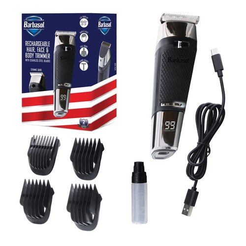 XTREME Barbasol Hair Face and Body Trimmer Hair-Face and Body Trimmer, Easy Use
