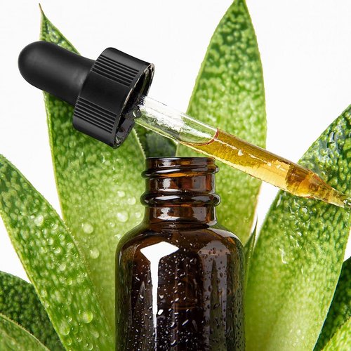 CULINAIRE Glass Dropper Bottles Amber Glass Eye Dropper Bottles for Essential Oil Serum and Liquid Extract, 1oz, Pack of 24