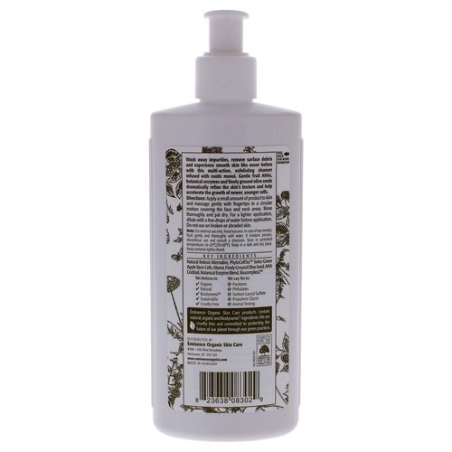 Eminence Monoi Age Corrective Exfoliating Cleanser for Unisex - 8.4 oz Cleanser