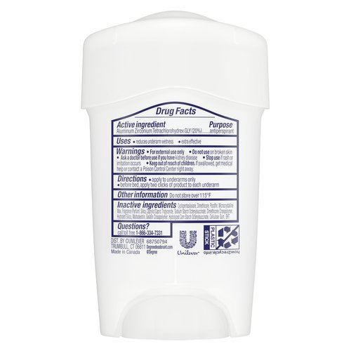 Degree Clinical Protection Antiperspirant Deodorant for Women Shower Clean 3 Pack 72-Hour Sweat & Odor Protection 1.7 oz