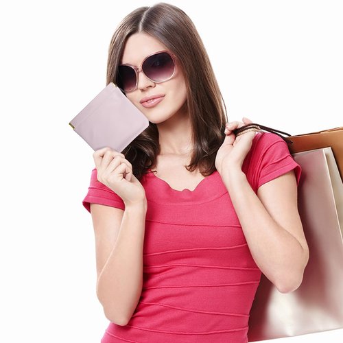 LINKIM BOLLY 10 Pcs Small Pocket Makeup Bag Portable Mini Pouch No Zipper Self-closing Waterproof Pocket Pu Leather Cosmetic Bag for Jewelry Lipsticks Daily Saving Women & Girl Gift (4.4 * 4.5inches)