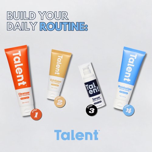 Talent Men's Skin Balancing Moisturizer – Korean Skincare, EWG Verified, Fragrance-Free, Lightweight 2% Niacinamide Face Lotion, 2.5 fl oz