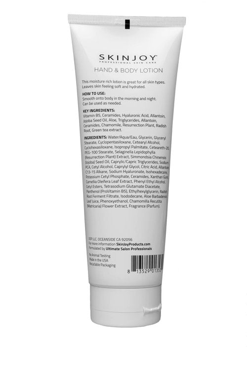 Skinjoy Hand and Body Lotion for Dry Skin, Hand Lotion, Skin Care, Body Lotion for Women Dry Skin, Body Skin Care Products - 8.5 fl Oz. / 251 ml