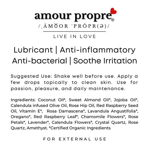 Amour Propre️ Sweet Yoni - Sacred Feminine Oil | 1oz or 2 oz (2 oz)