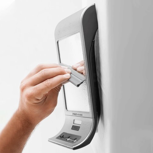 Zadro ZW20TS Z'fogless Water Mirror with Touch LED Light Panel Stainless Steel Like Finish