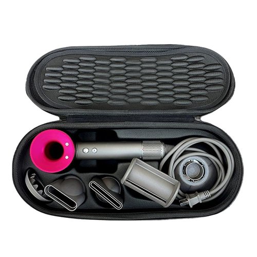 SANXIULY Travel Carrying Case for Dyson Supersonic Hair Dryer Compatible with Dyson HD15 HD08 HD07 HD03 HD01 Grey