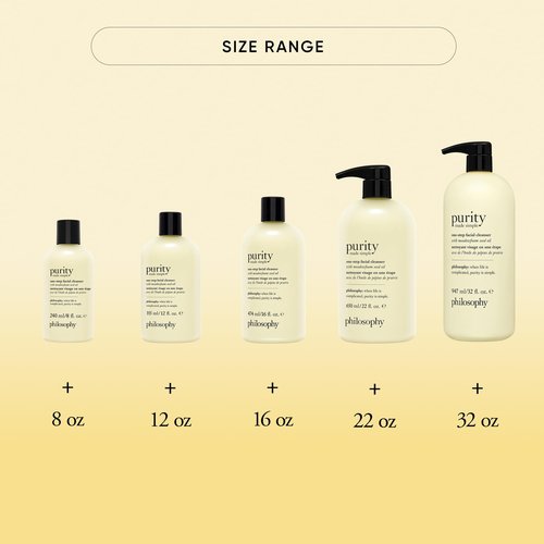 philosophy purity made simple facial cleanser 22 fl oz