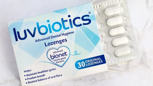Luv Biotics – Advanced Dental Hygiene 30 Original Flavor Lozenges|- Refreshen Breath & Promote Healthy Oral Microbiome – Probiotic Treatment for Adults – Fresh & Healthy Mouth (3 Packs of 30s)