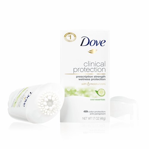 Dove Deodorant, Clinical Protection for Women, 3-Stick Variety Pack - Antiperspirant Deodorant with 48-Hours of Protection, Moisturizing for Sensitive Skin, Scented, 1.7 Oz (3 Piece Set)