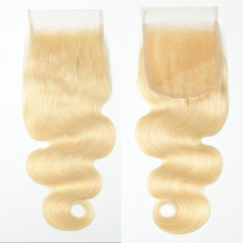 Transparent HD Lace Closure 5x5 Closure Human Hair Pre-plucked Invisible Lace Closure Unprocessed Human Hair Invisible Knot Natural Hairline with Baby Hair(12Inch, Body Wave)